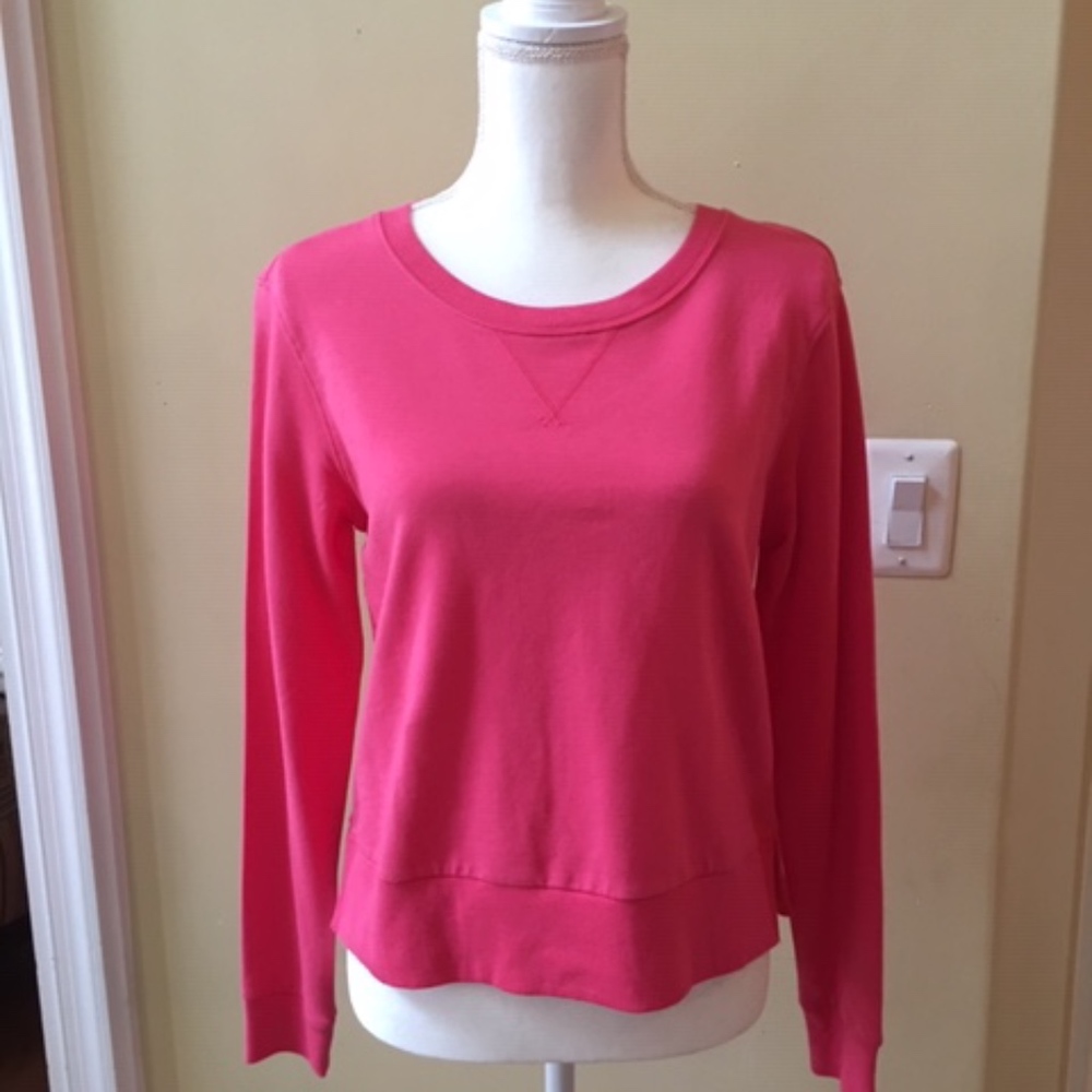 Andrea Jovine Weekend Pink Parfait Sweatshirt
